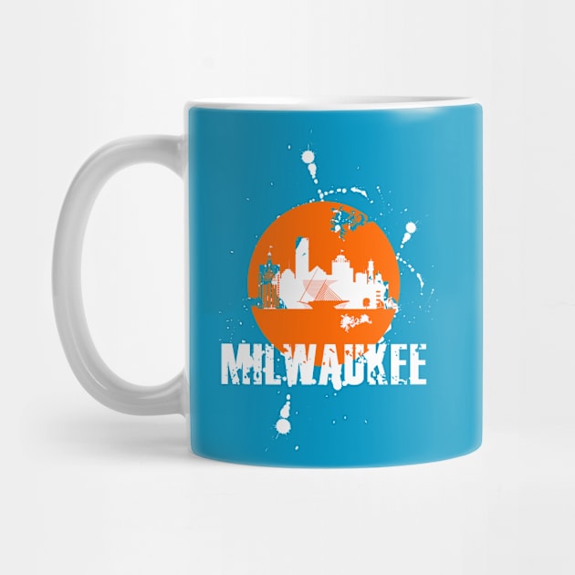 Milwaukee skyline by DimDom